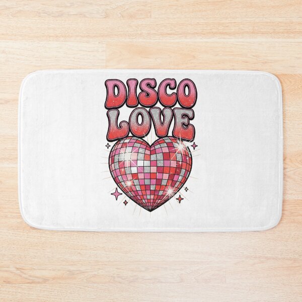 Item preview, Disco Love Retro Heart Shine designed and sold by Quillway.