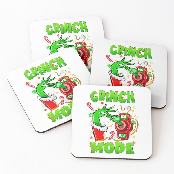 Item preview, Grinch Mode ON/OFF Switch Art - Funny Mean One Christmas Humor designed and sold by lojadpop.
