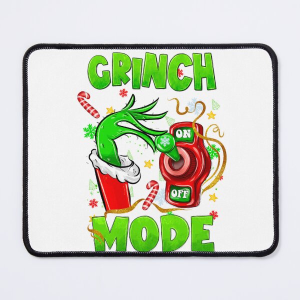 Item preview, Grinch Mode ON/OFF Switch Art - Funny Mean One Christmas Humor designed and sold by lojadpop.