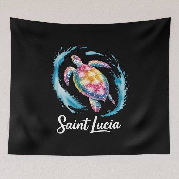 Item preview, St. Lucia Island Souvenir Caribbean Sea St. Lucia designed and sold by Rotasiin.