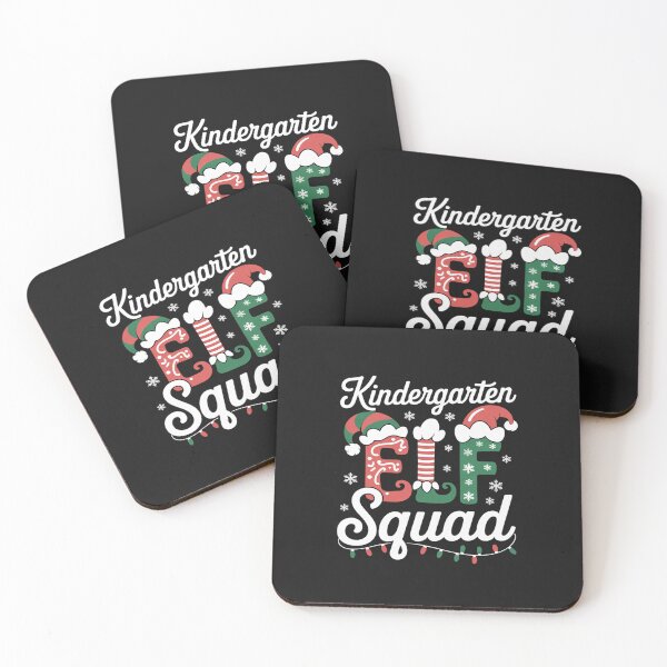 Item preview, Kindergarten Elf Squad Light Funny Christmas Teacher Student designed and sold by katherintration.