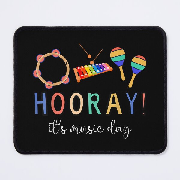 Item preview, Hooray It’s Music Day Music Lover Music Teacher designed and sold by Stoorn621.