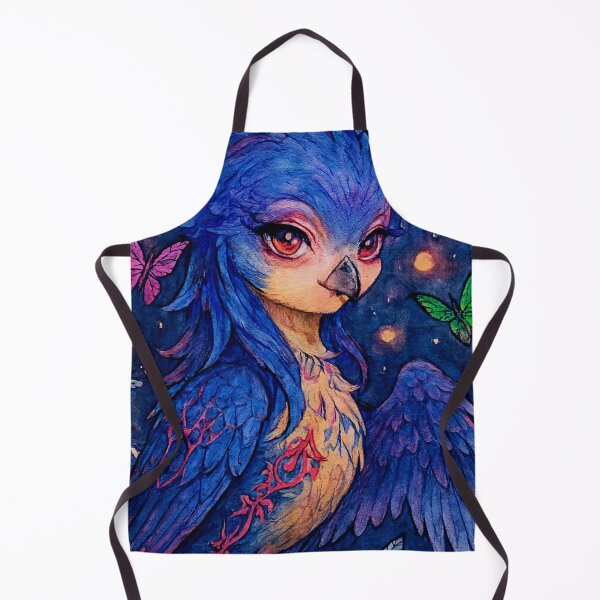 Item preview, Cosmic bluebird with butterflies in flight designed and sold by Ecosetereos.