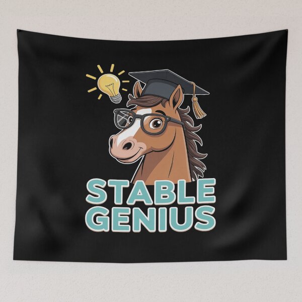 Item preview, Stable Genius Western Horse Humor Equestrian designed and sold by Rotasiin.