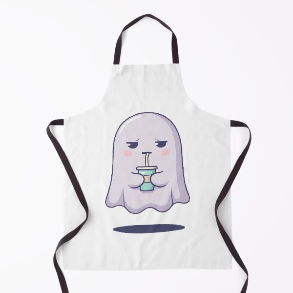 Item preview, Medium drink ghost designed and sold by BowlerHatCloud.