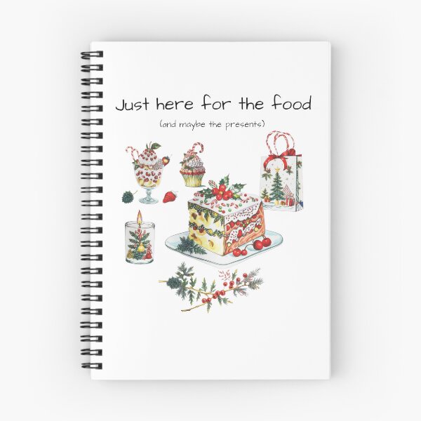 Item preview, Just Here For The Food And Maybe The Presents Christmas Foodie Party designed and sold by jakaun.