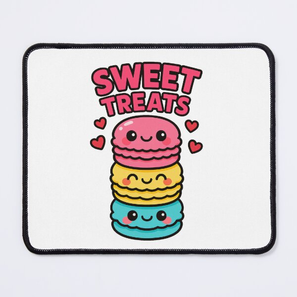 Item preview, Sweet Treats Cute Macarons Valentine designed and sold by Quillway.