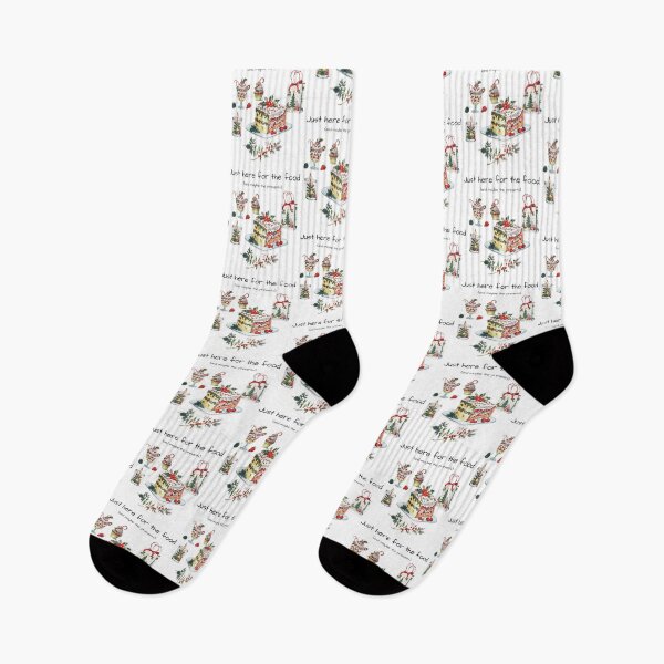 Item preview, Just Here For The Food And Maybe The Presents Christmas Foodie Party designed and sold by jakaun.