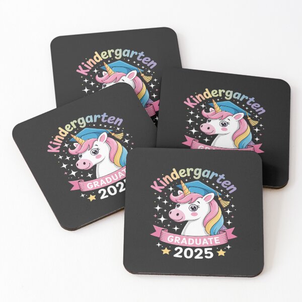 Item preview, Kindergarten Graduate 2025 Unicorn Girls designed and sold by katherintration.