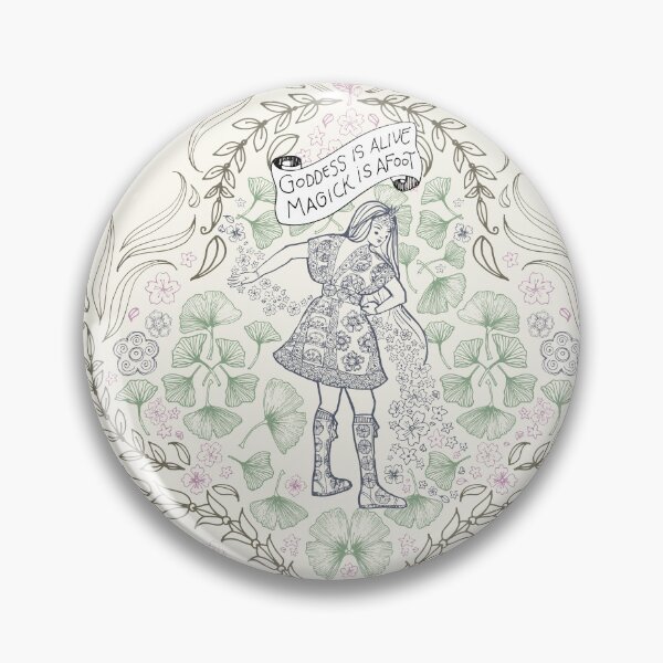 Item preview, Goddess is alive - magic is afoot, Japanese Goddess of spring Konohanasakuya designed and sold by Goddessart.