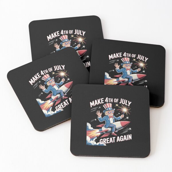 Item preview, Donald Trump Patriotic Firework Make 4th Of July Great Again  designed and sold by EllinoKlemo.