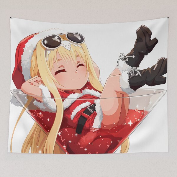 Item preview, Christmas Alice Zuberg Sword Art Online Anime Girl Santa Claus Holiday Winter Magic designed and sold by CarlosBender.