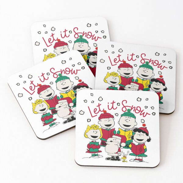 Item preview, Peanuts Let It Snow Christmas Caroling Group Choir designed and sold by CedriMark.