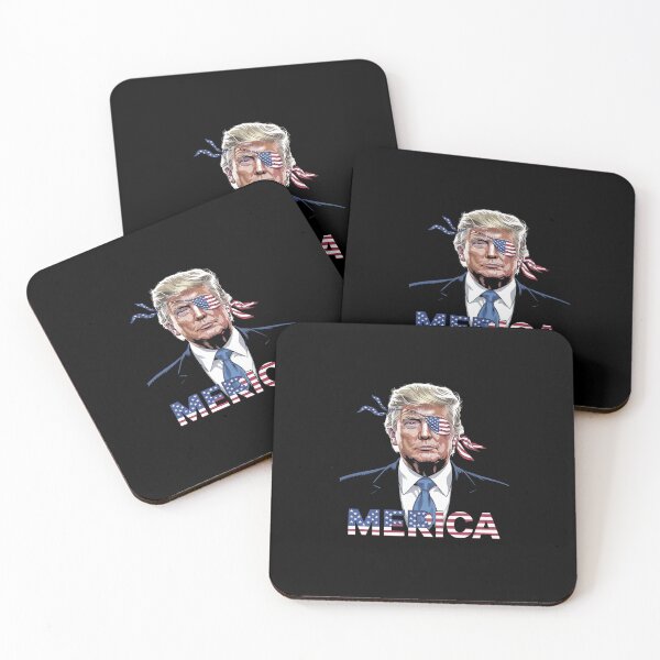 Item preview, Donald Trump Won Elections 2024 'Merica USA Flag Sunglass  designed and sold by EllinoKlemo.