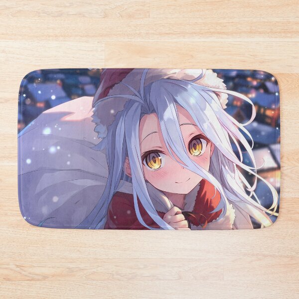 Item preview, Shiro Christmas Fantasy No Game No Life Anime Girl Santa Claus Winter Night designed and sold by CarlosBender.