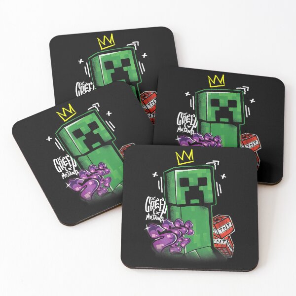 Item preview, Graffiti Green Pixel Monster King Crown Streetwear designed and sold by CedriMark.