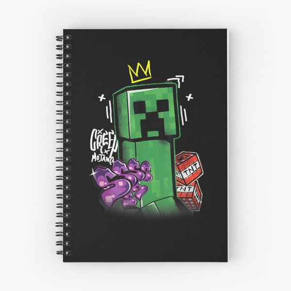 Item preview, Graffiti Green Pixel Monster King Crown Streetwear designed and sold by CedriMark.
