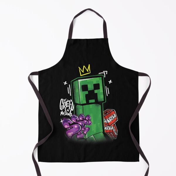 Item preview, Graffiti Green Pixel Monster King Crown Streetwear designed and sold by CedriMark.