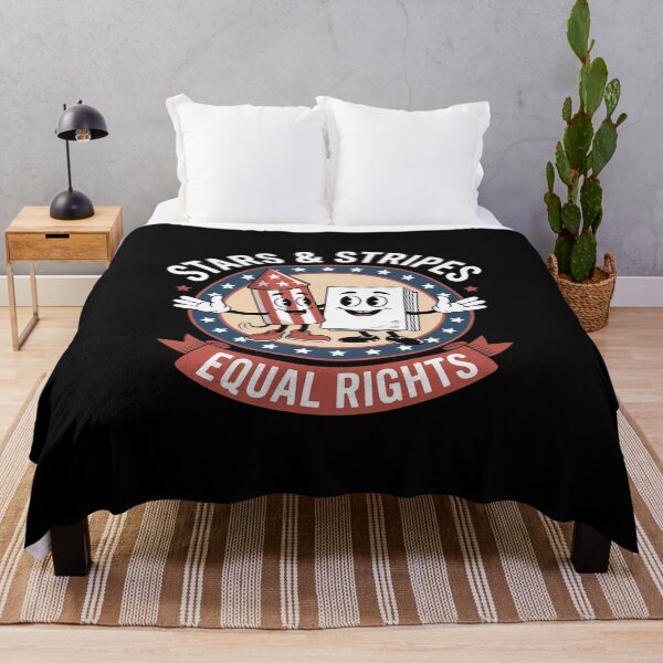 Item preview, Stars Stripes Equal Rights Vintage 4th of July USA Freedom designed and sold by Rotasiin.