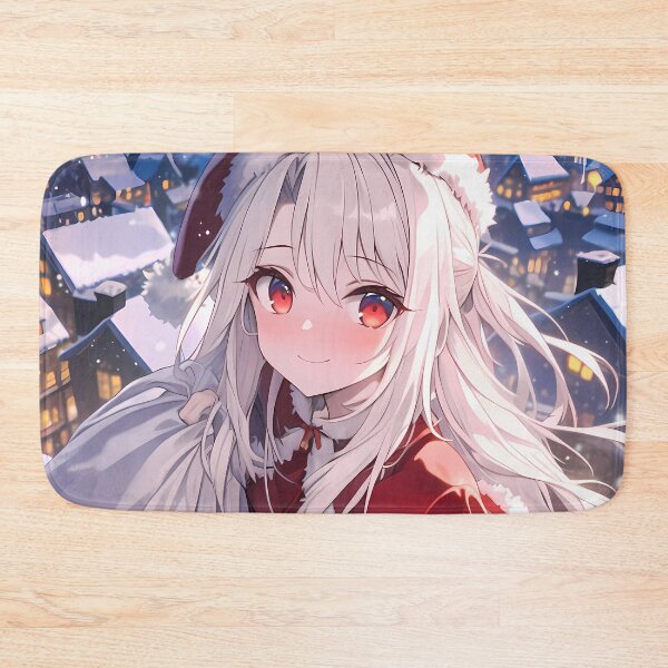 Item preview, Illyasviel Von Einzbern Fate Stay Night Christmas Santa Claus Anime Girl Winter designed and sold by CarlosBender.