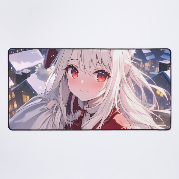 Item preview, Illyasviel Von Einzbern Fate Stay Night Christmas Santa Claus Anime Girl Winter designed and sold by CarlosBender.