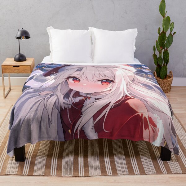 Item preview, Illyasviel Von Einzbern Fate Stay Night Christmas Santa Claus Anime Girl Winter designed and sold by CarlosBender.