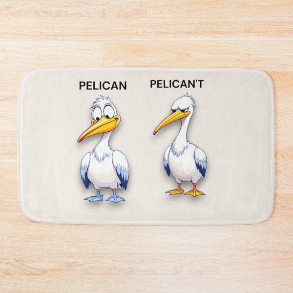 Item preview, PELICAN AND PELICAN'T designed and sold by DooDopper Designs.
