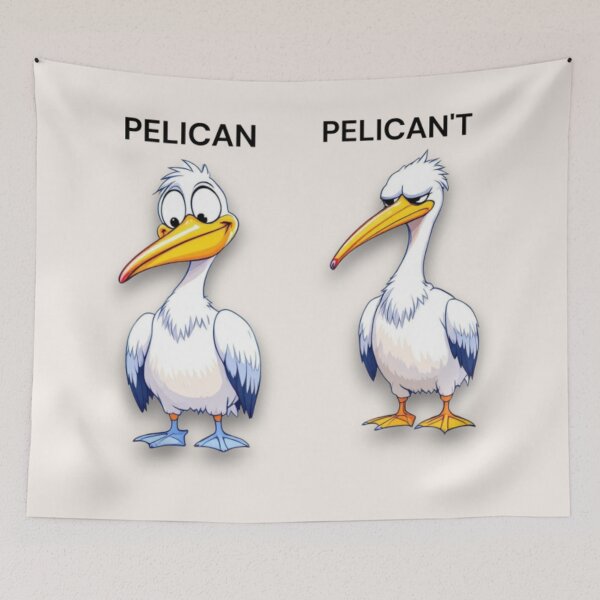 Item preview, PELICAN AND PELICAN'T designed and sold by DooDopper Designs.