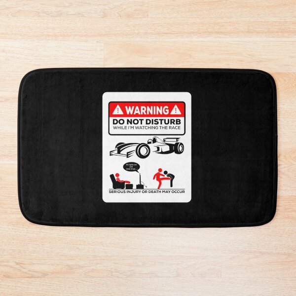 Item preview, Warning While I'M Watching F1 designed and sold by Andrea Taylor.