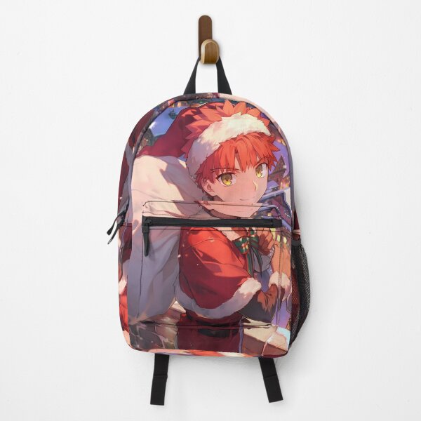 Item preview, Shirou Emiya Fate Stay Night Christmas Santa Claus Anime Winter Snow Night designed and sold by CarlosBender.