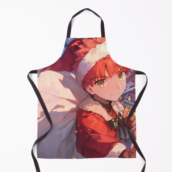 Item preview, Shirou Emiya Fate Stay Night Christmas Santa Claus Anime Winter Snow Night designed and sold by CarlosBender.