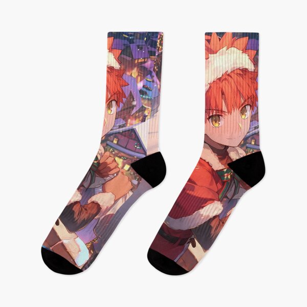 Item preview, Shirou Emiya Fate Stay Night Christmas Santa Claus Anime Winter Snow Night designed and sold by CarlosBender.