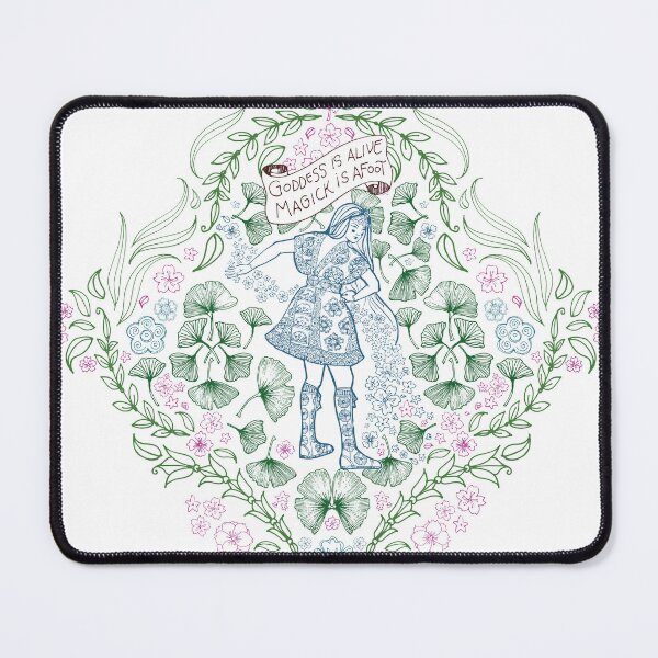 Item preview, Goddess is alive - magic is afoot, Japanese Goddess of spring Konohanasakuya designed and sold by Goddessart.