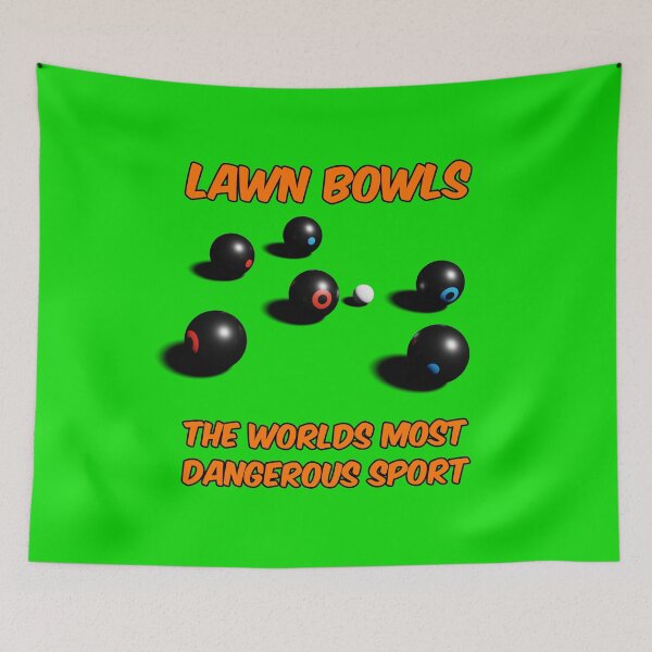 Item preview, The Worlds Most Dangerous Sport Lawn Bowls designed and sold by bradm50.