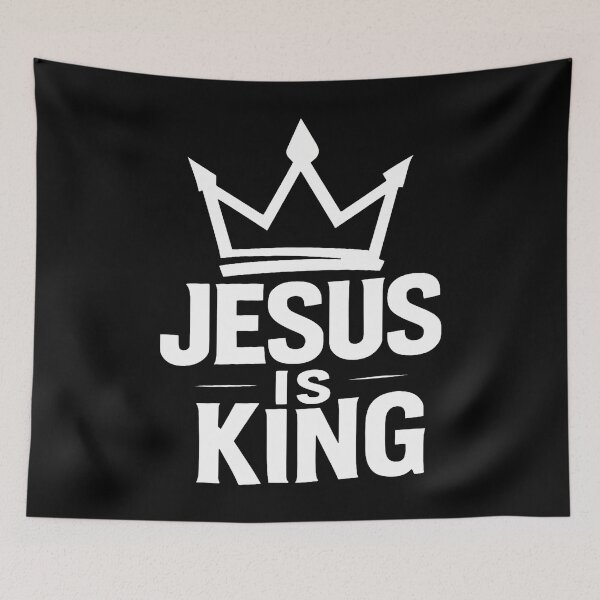 Item preview, Jesus Is King  Crown Design Inspired By Faith designed and sold by RosaliaAmber.