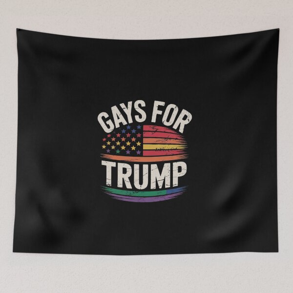 Item preview, Gays For Trump Usa Flag Pro Reelect Donald Lgbt  designed and sold by EllinoKlemo.