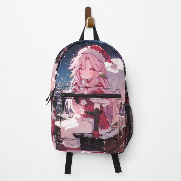 Item preview, Jibril Christmas Radiance No Game No Life Anime Girl Santa Claus Winter Night designed and sold by CarlosBender.