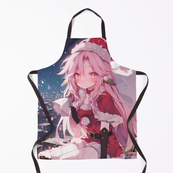 Item preview, Jibril Christmas Radiance No Game No Life Anime Girl Santa Claus Winter Night designed and sold by CarlosBender.