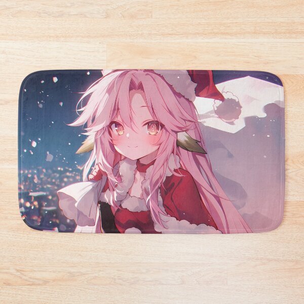 Item preview, Jibril Christmas Radiance No Game No Life Anime Girl Santa Claus Winter Night designed and sold by CarlosBender.