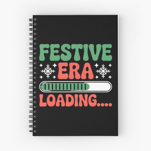 Item preview, Festive Era Loading Christmas T-shirt with Progress Bar and Snowflakes designed and sold by FestivityFinds.