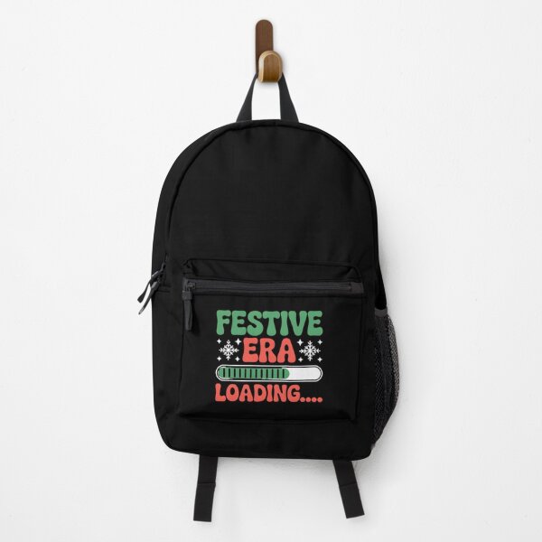 Item preview, Festive Era Loading Christmas T-shirt with Progress Bar and Snowflakes designed and sold by FestivityFinds.