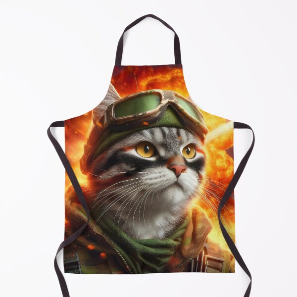 Item preview, Cat commando designed and sold by BowlerHatCloud.