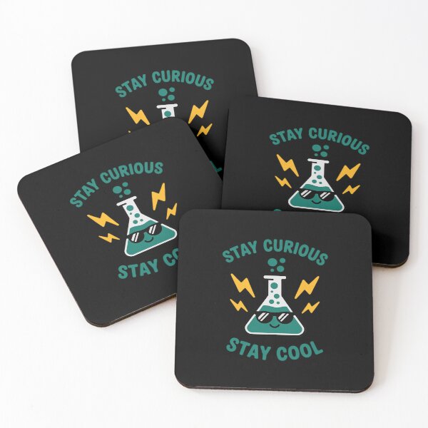 Item preview, Stay Curious Stay Cool, Chemistry Science, Back2School designed and sold by Rotasiin.