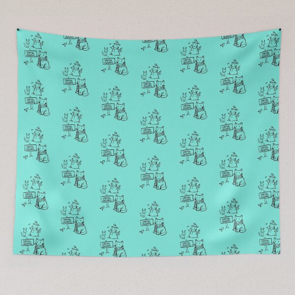 Item preview, Cats with Snowman designed and sold by joztees.