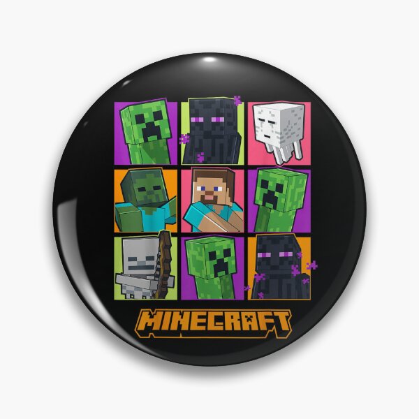 Item preview, Pixel Zombie Skeleton And Green Monster Square  designed and sold by DavinMaur.