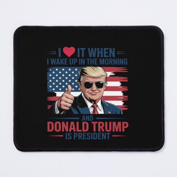 Item preview, I Love It When I Wake Up And Trump Is President Trump 1 designed and sold by EllinoKlemo.