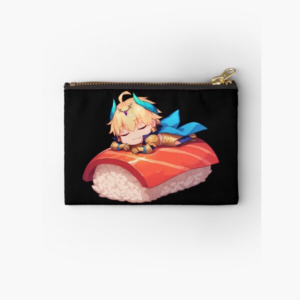 Artikelvorschau, Stay Night Gilgamesh Fate Grand Order Spiel Kawaii Chibi Sushi Roll entworfen und verkauft von CarlosBender.