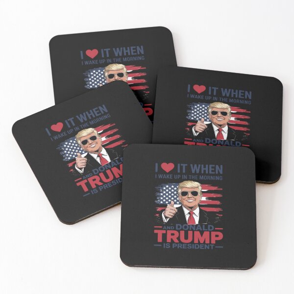 Item preview, I Love It When I Wake Up And Trump Is President Trump  designed and sold by KonstanKoraner.