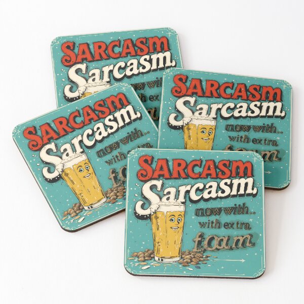 Item preview, Sarcasm Foam  designed and sold by Amplify-n-Co.