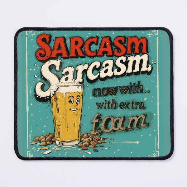 Item preview, Sarcasm Foam  designed and sold by Amplify-n-Co.
